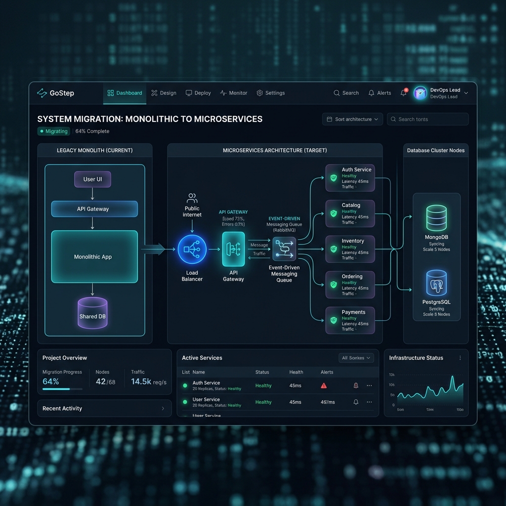 GoStep Enterprise System Design